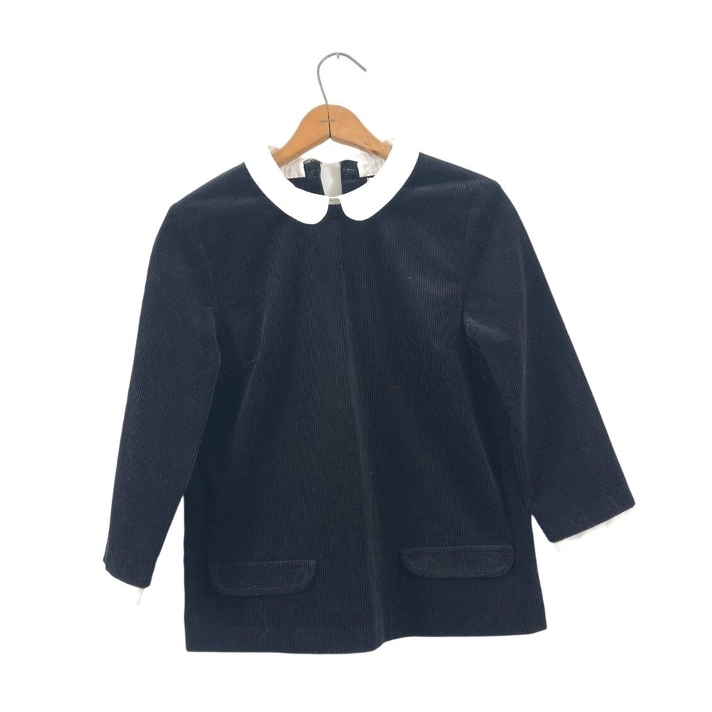 Early (est.‎ 2016) Sezane Corduroy Blouse Black Size 4